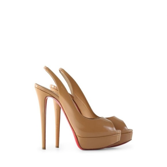 Red bottoms size 42 beige - Picture 3 of 5